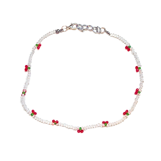 COLLAR CHERRYS TRANSPARENTE