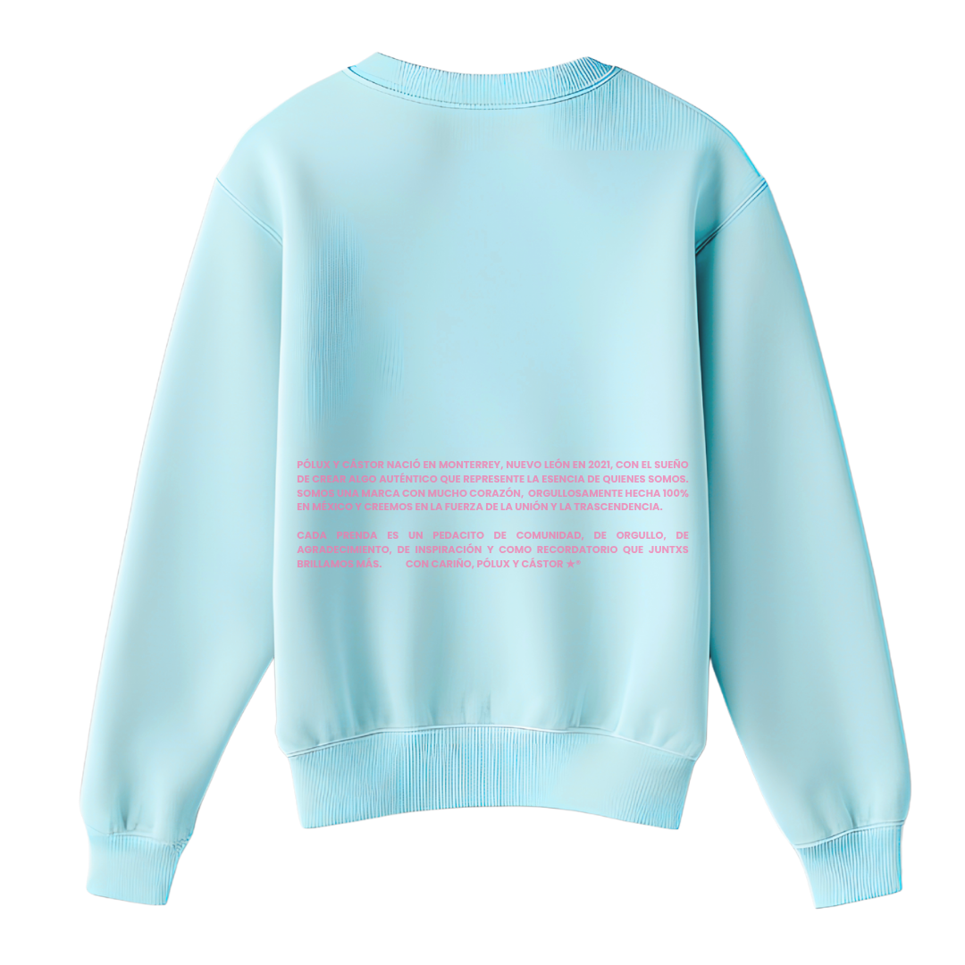 SUDADERA P&C TURQUOISE
