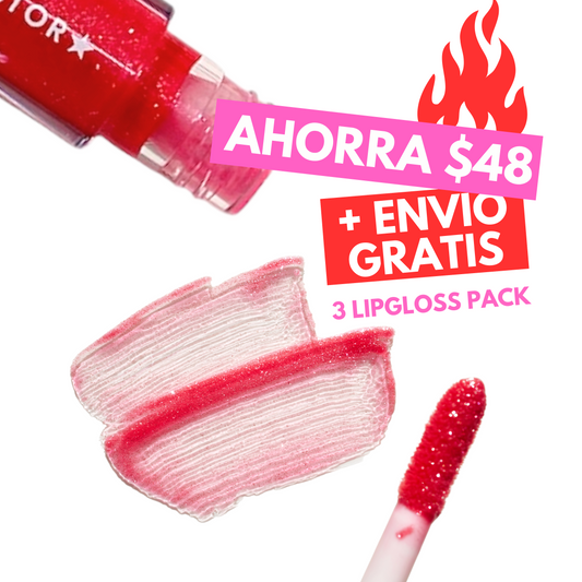 3 PACK SUPERNOVA MAGIC LIPGLOSS